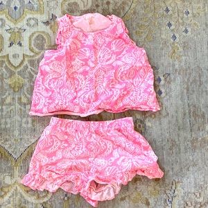 Lily Pulitzer Summer Short Set